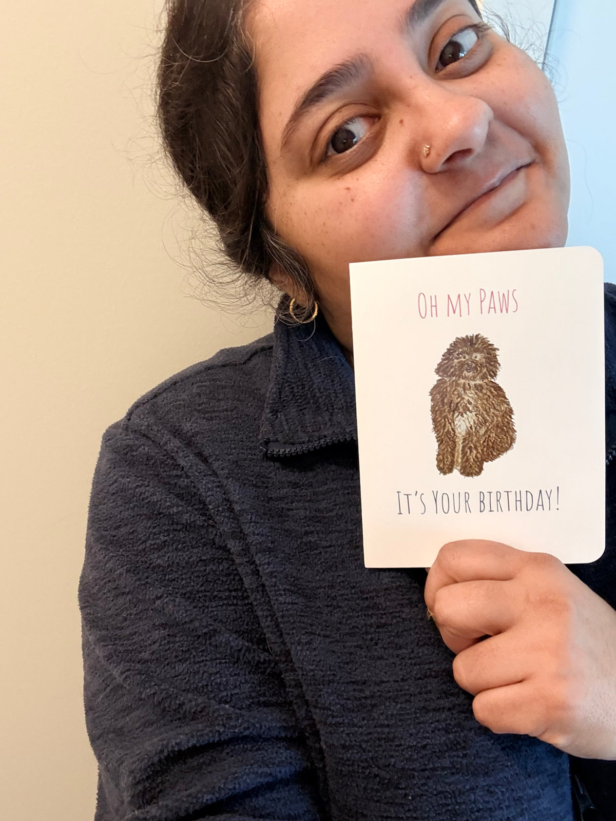 Oh My Paws Birthday Card