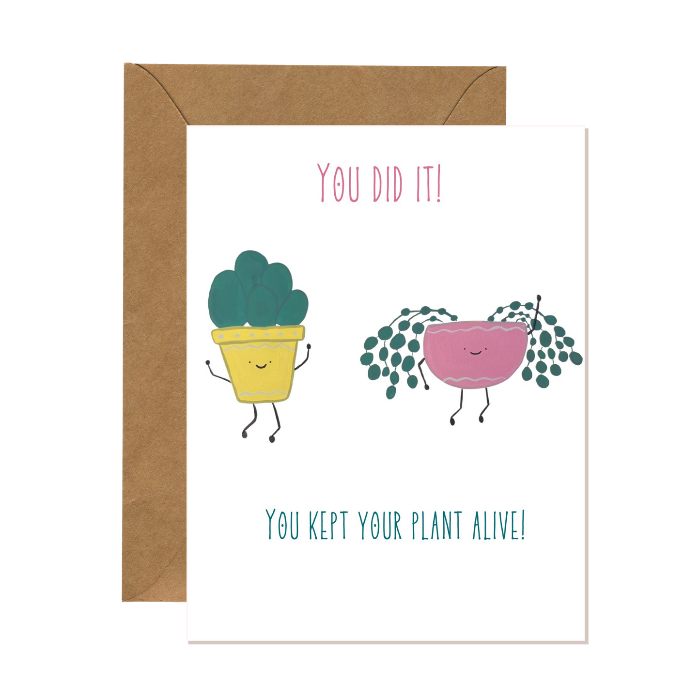 Plant Parent Congratulations Card
