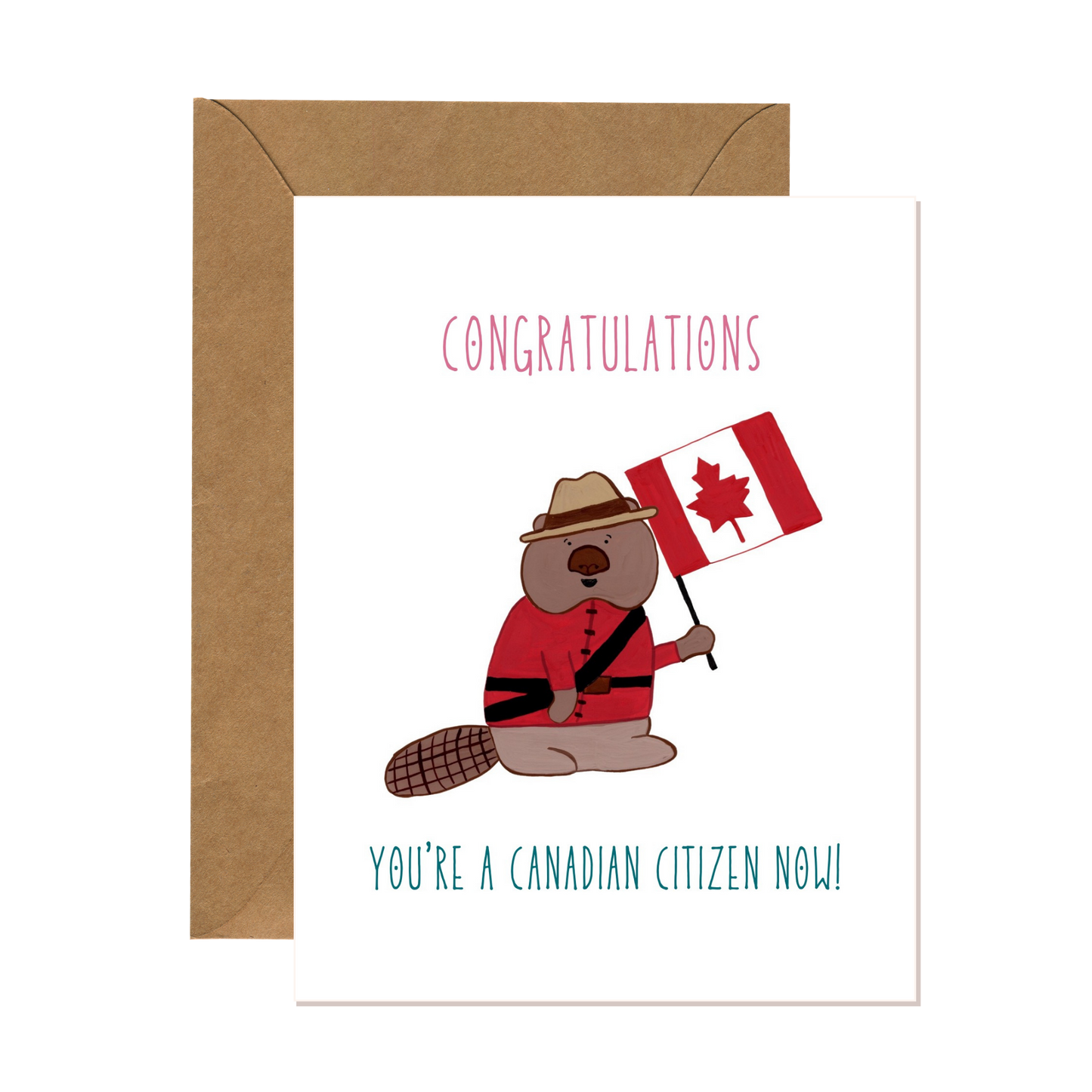 Canadian Citizenship Congratulations Card