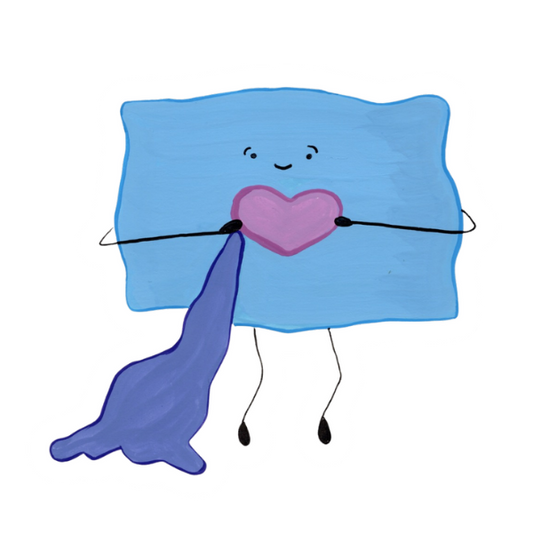 Cozy Pillow and Blanket Vinyl Sticker