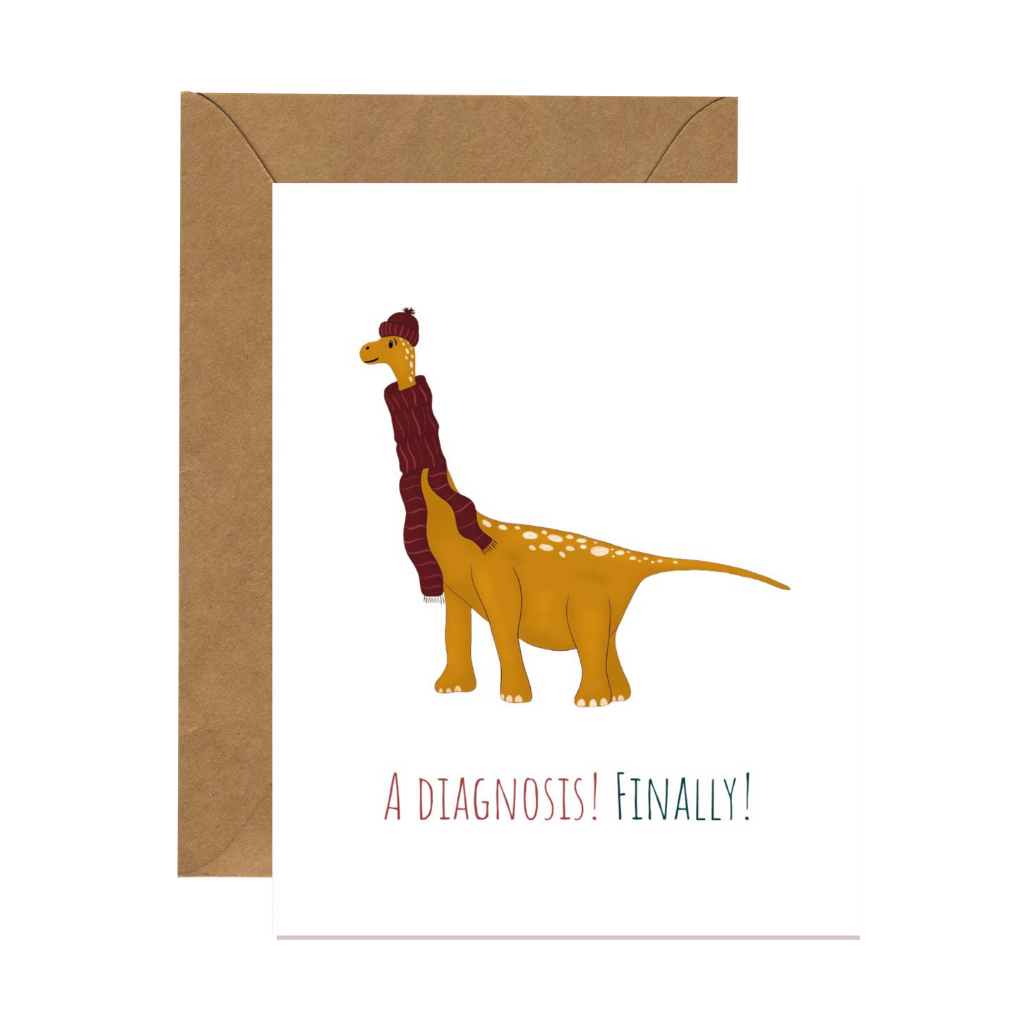Diagnosis Celebration Card | Health Wins Encouragement
