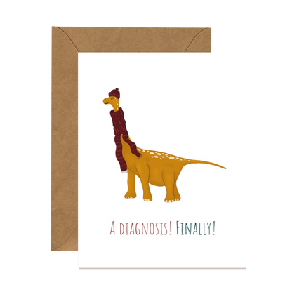 Diagnosis Celebration Card | Health Wins Encouragement