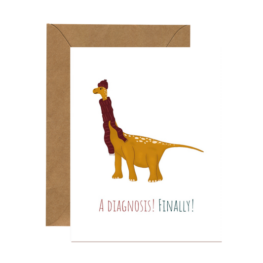 Diagnosis Celebration Card | Health Wins Encouragement