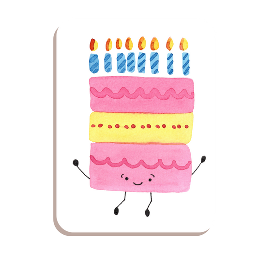 Birthday Cake Sticker