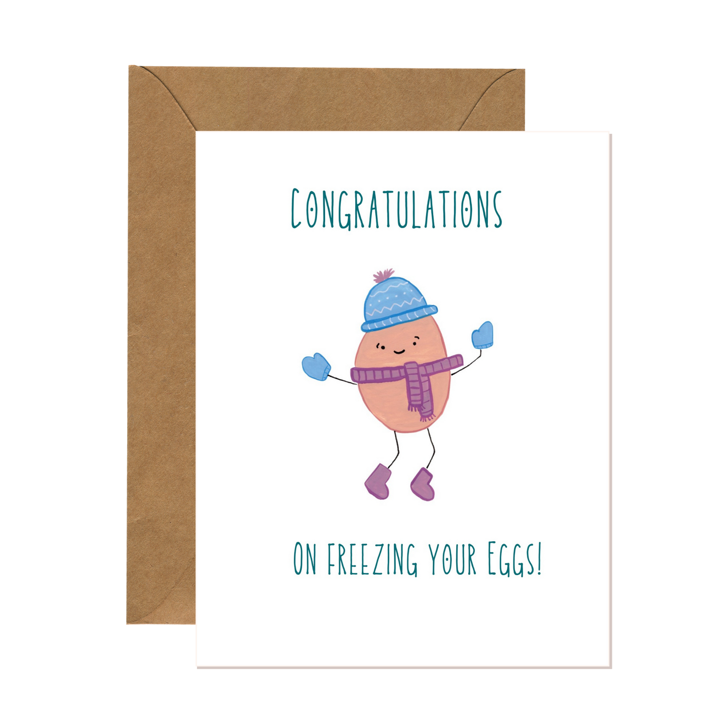 Egg Freezing Encouragement & Thinking of You Card