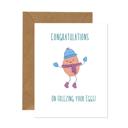 Egg Freezing Encouragement & Thinking of You Card