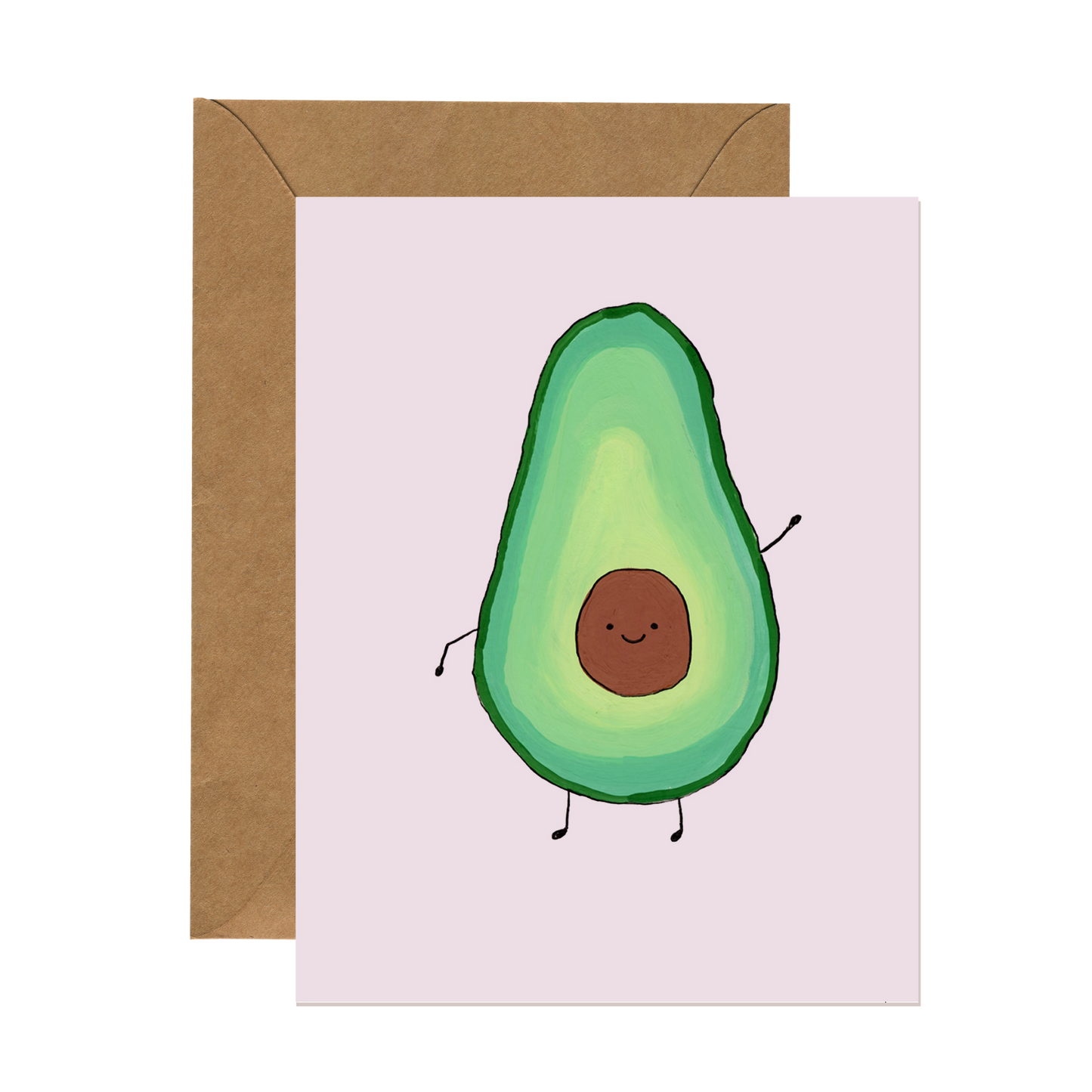 Avocado Just Because Card
