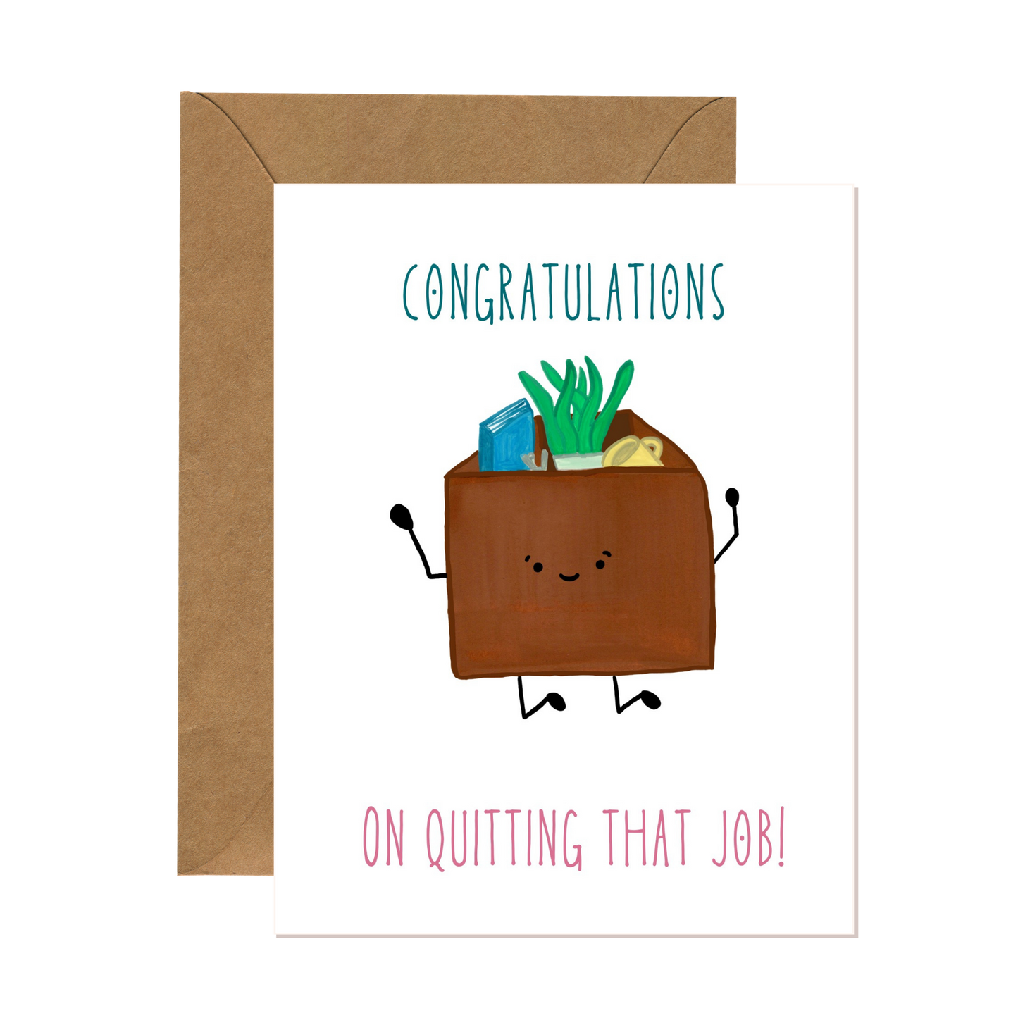 Hooray, You Quit! New Beginnings Card