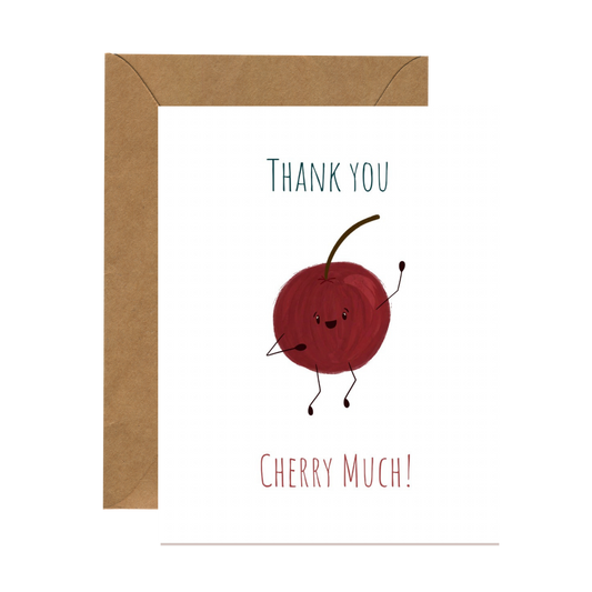 Thank You Cherry Much Card