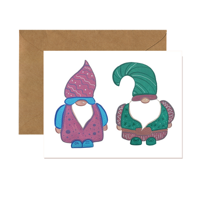 Grumpy Gnomes Holiday Card