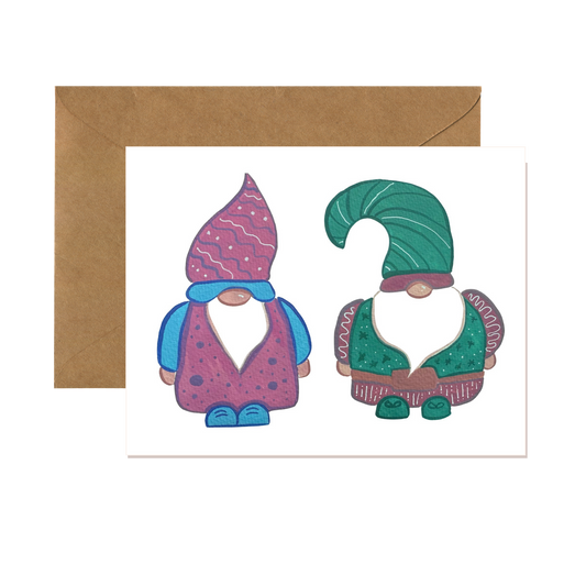 Grumpy gnomes card