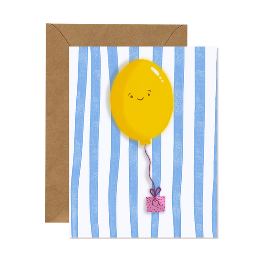Celebratory Balloon Card