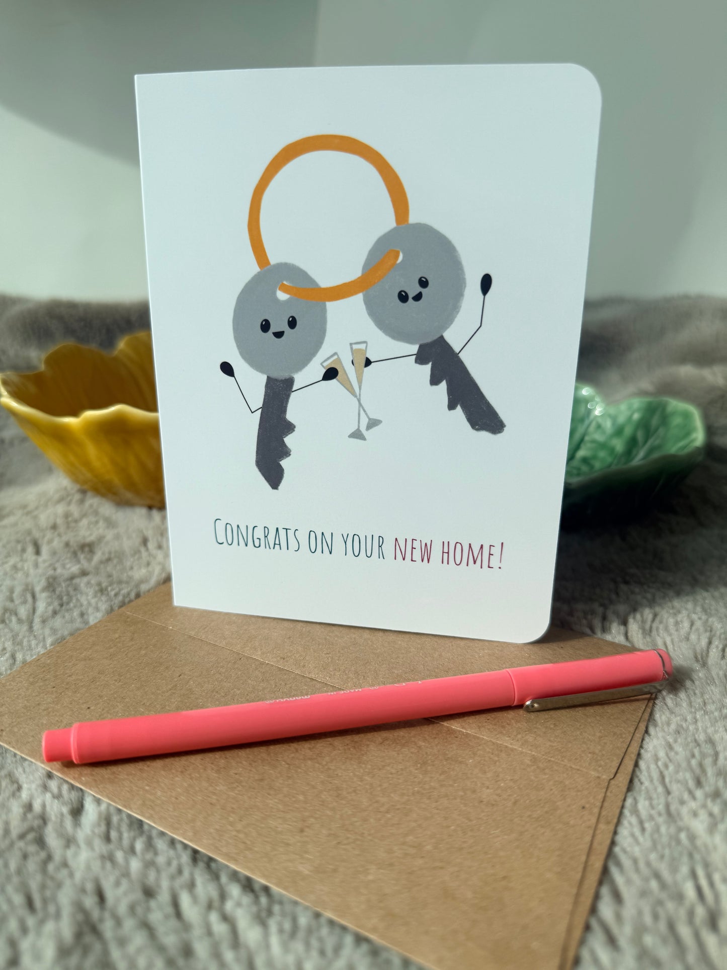 New Home Congratulations Card