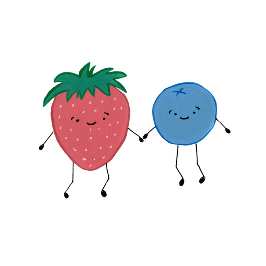 Berry Besties Friendship Sticker