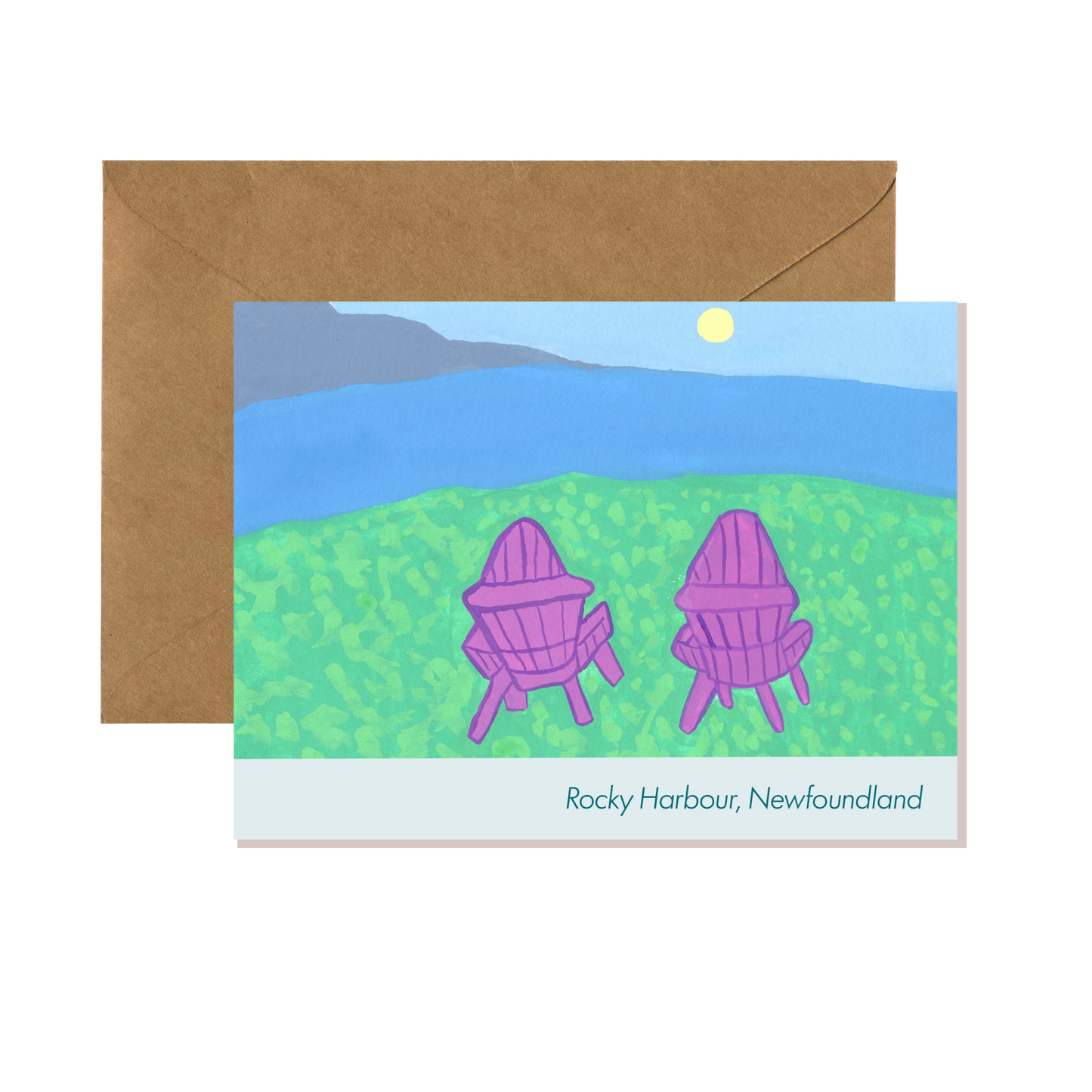 Rocky Harbour Muskoka Chairs Card
