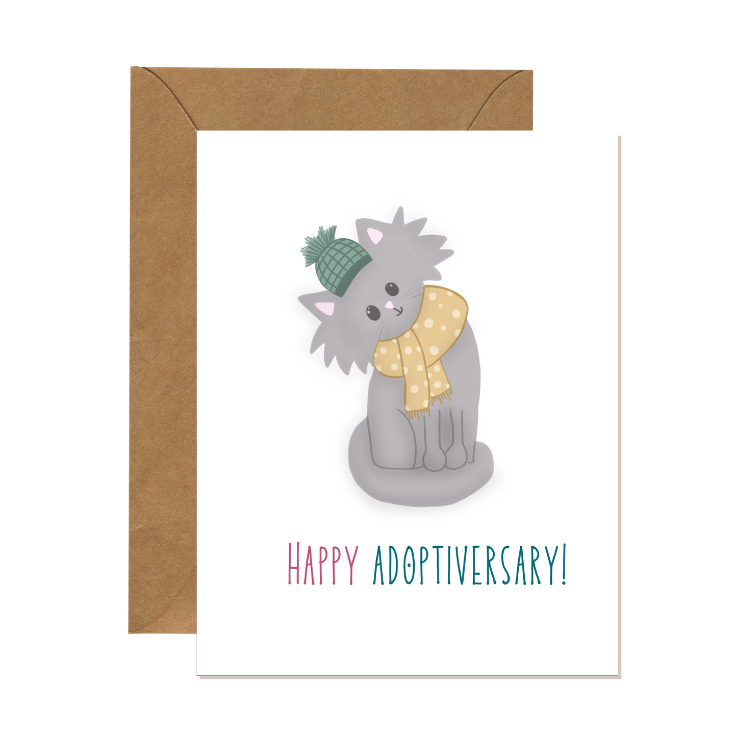 Cat Adoptiversary Card