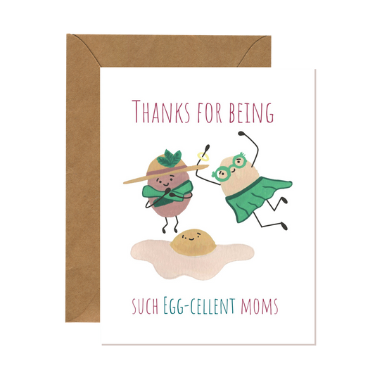 Egg-Cellent Queer Parents Card