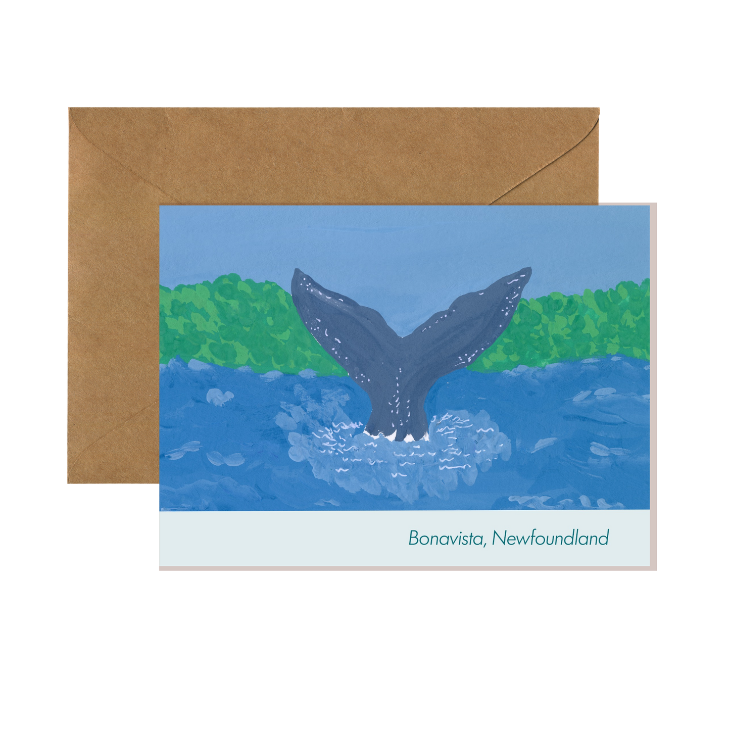 Bonavista Whale Card