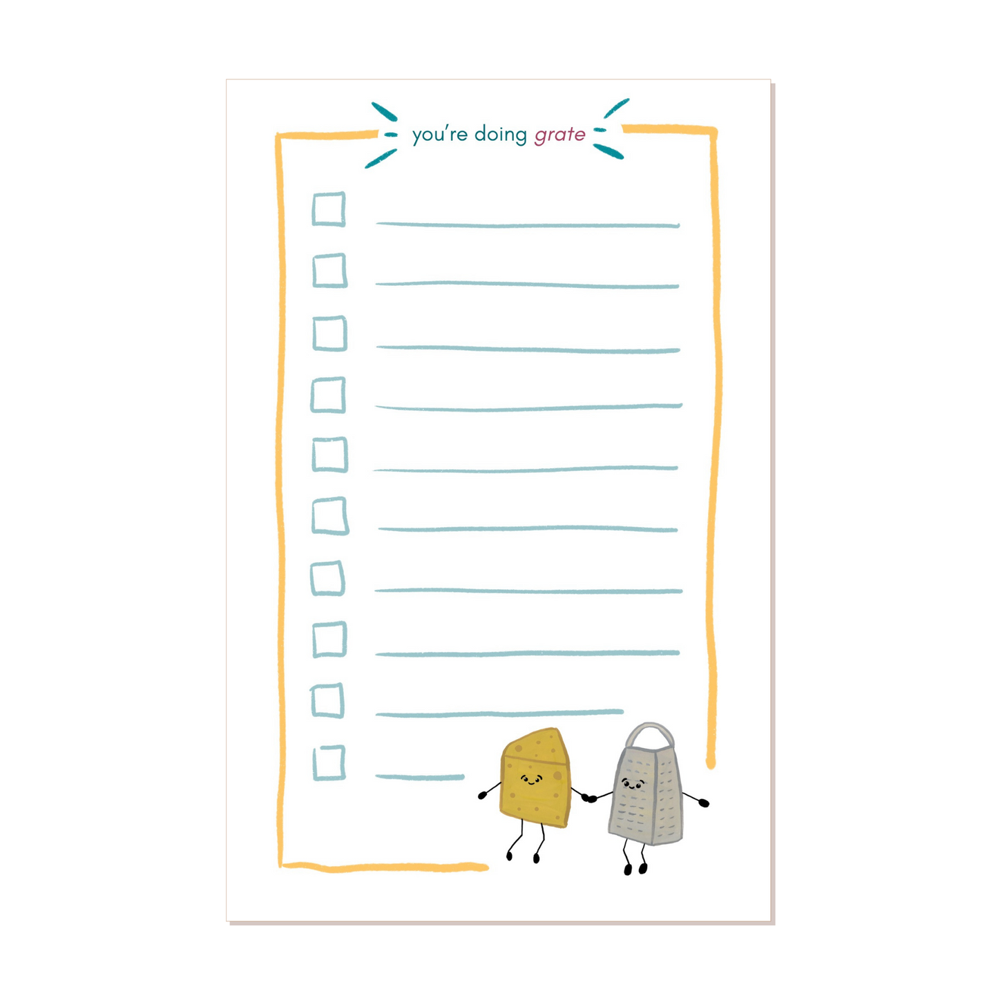 You're Doing Grate Notepad