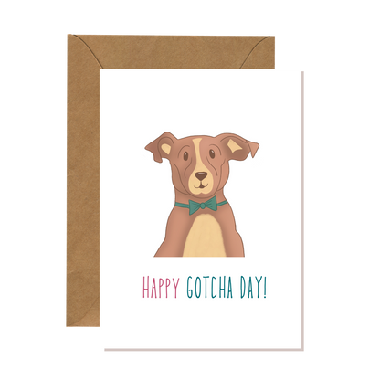 Pet Adoption Anniversary Card