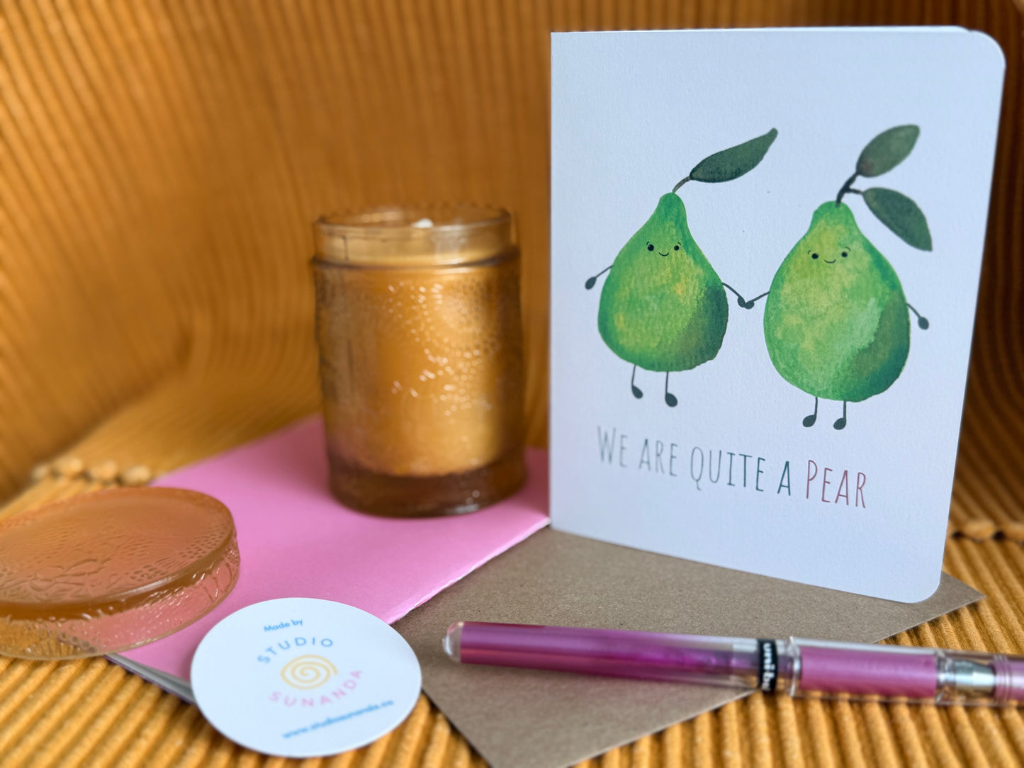 We're Quite a Pear Card