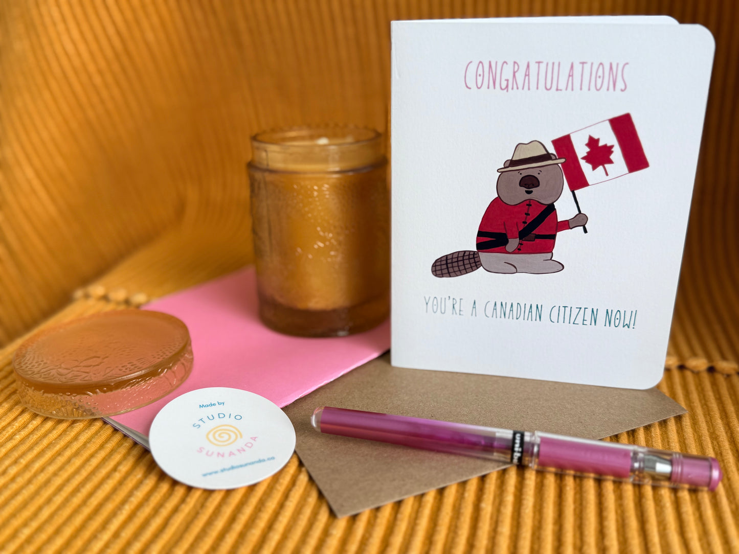 Canadian Citizenship Congratulations Card