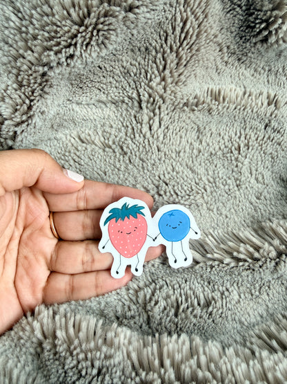 Berry Besties Friendship Sticker