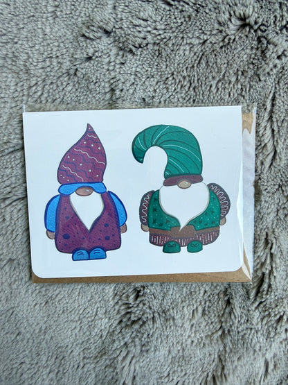 Grumpy Gnomes Holiday Card