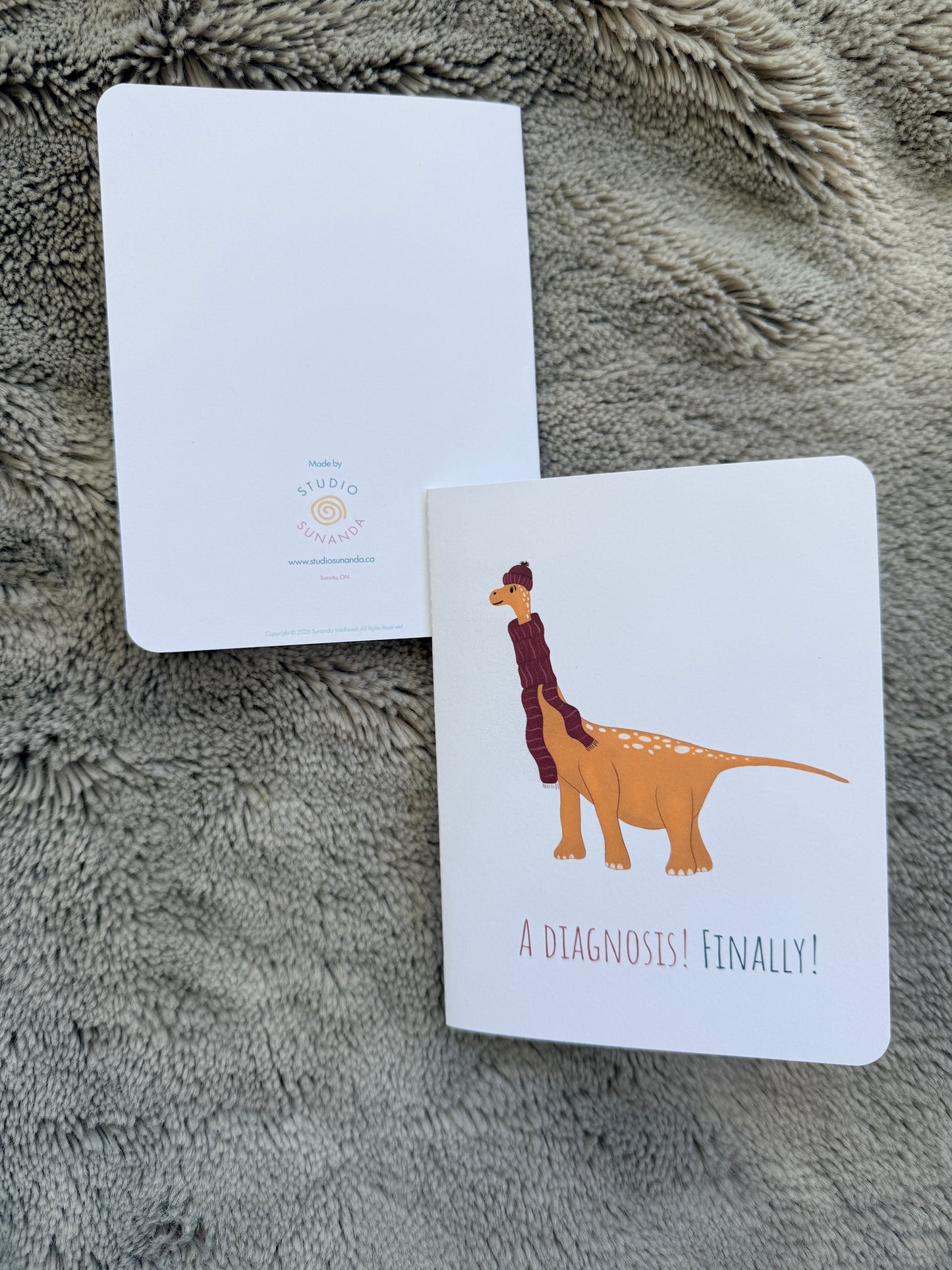 Diagnosis Celebration Card | Health Wins Encouragement