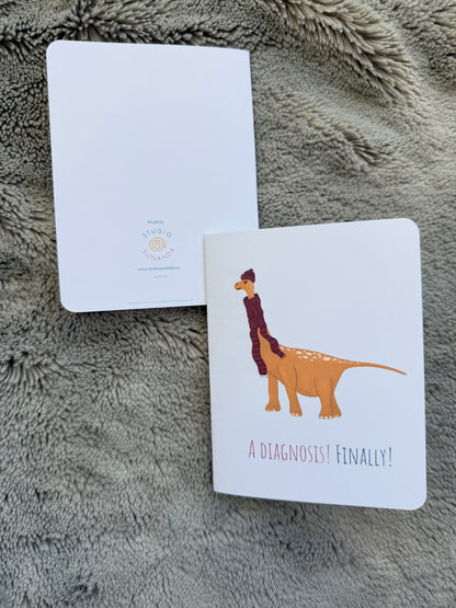 Diagnosis Celebration Card | Health Wins Encouragement