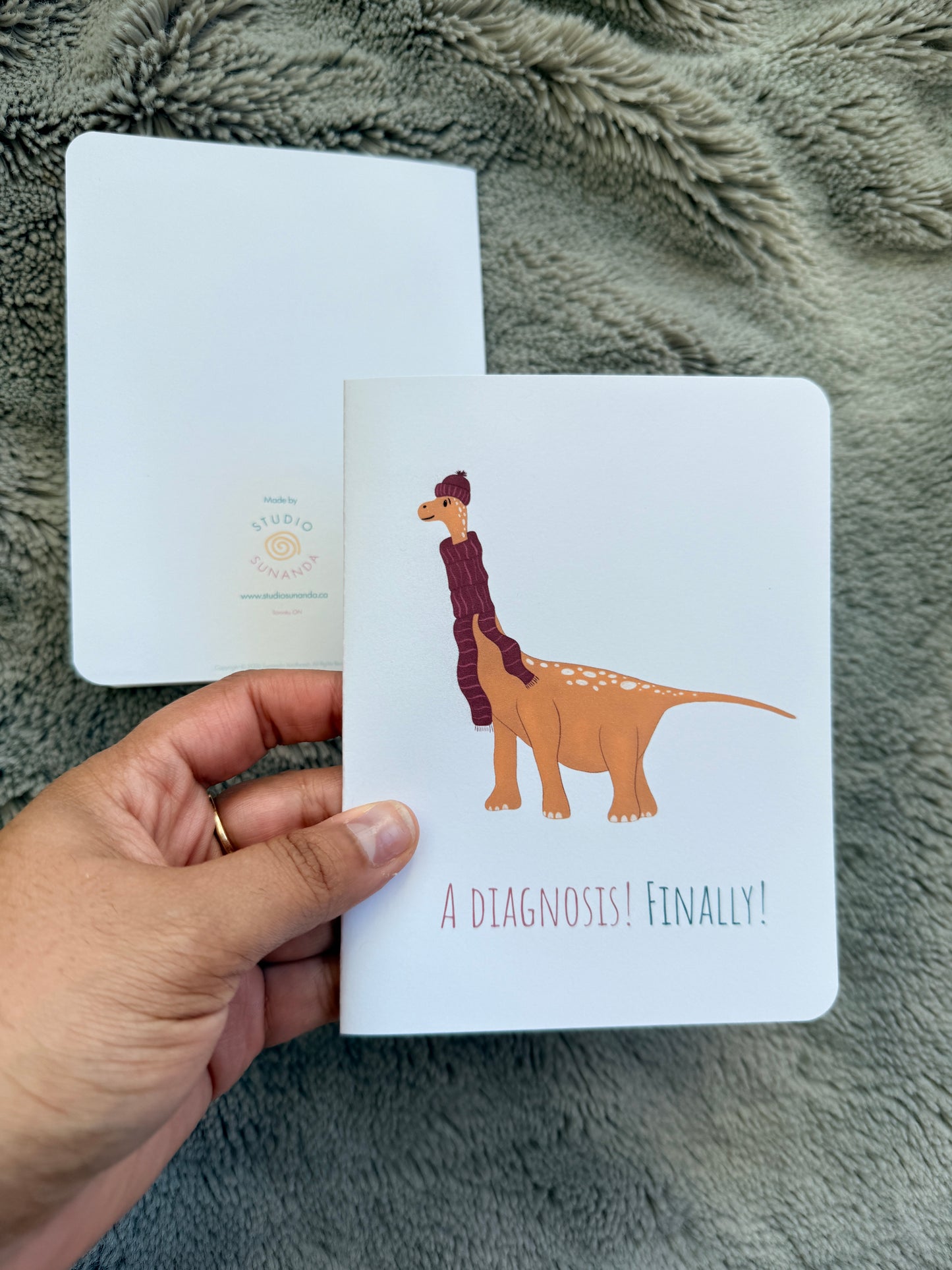 Diagnosis Celebration Card | Health Wins Encouragement