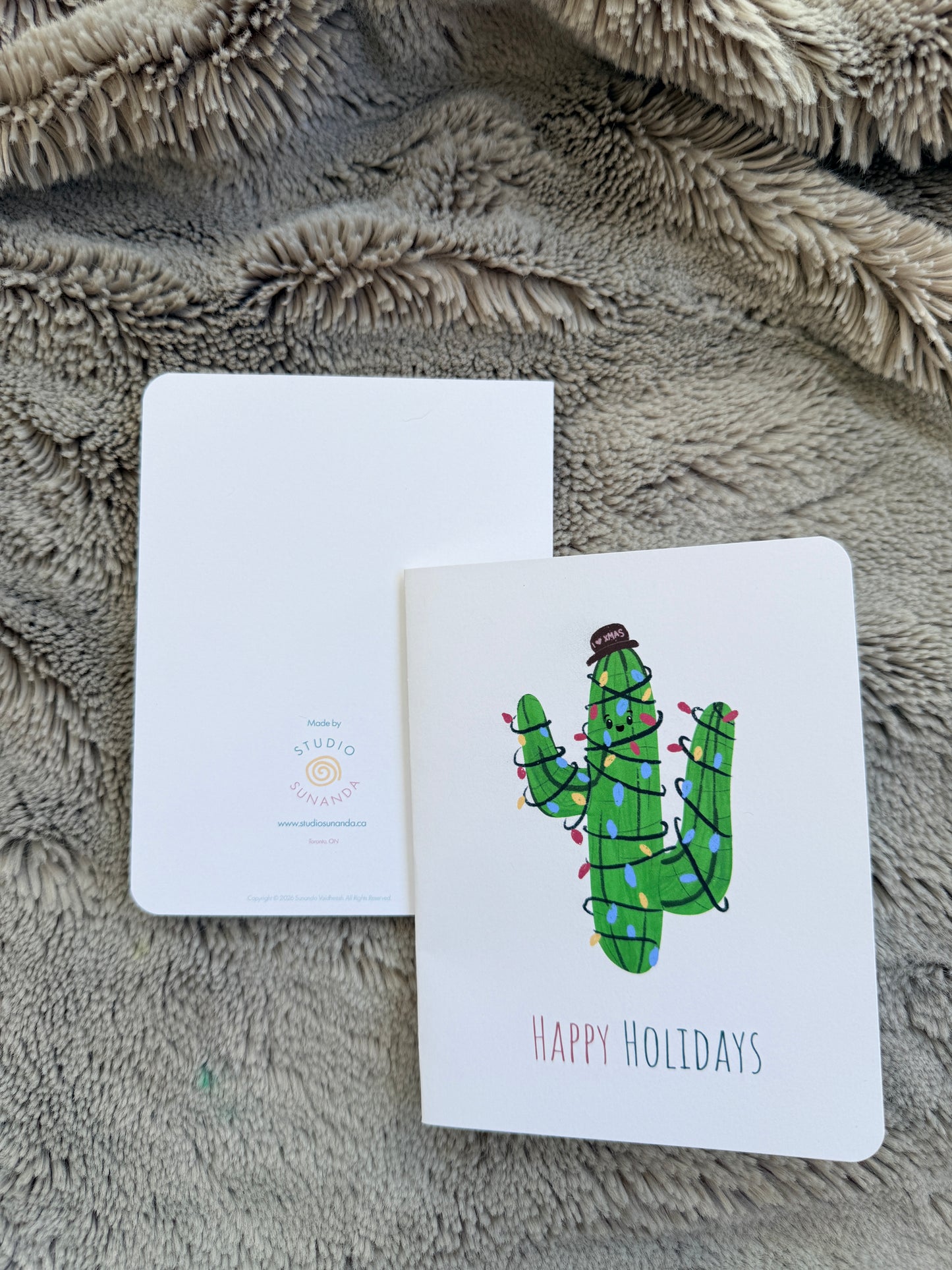 Cozy Holiday Cards Bundle | Set of 5 or 10