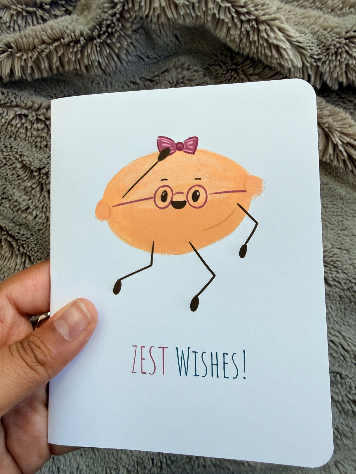 Punny Lemon Card | Zest Wishes