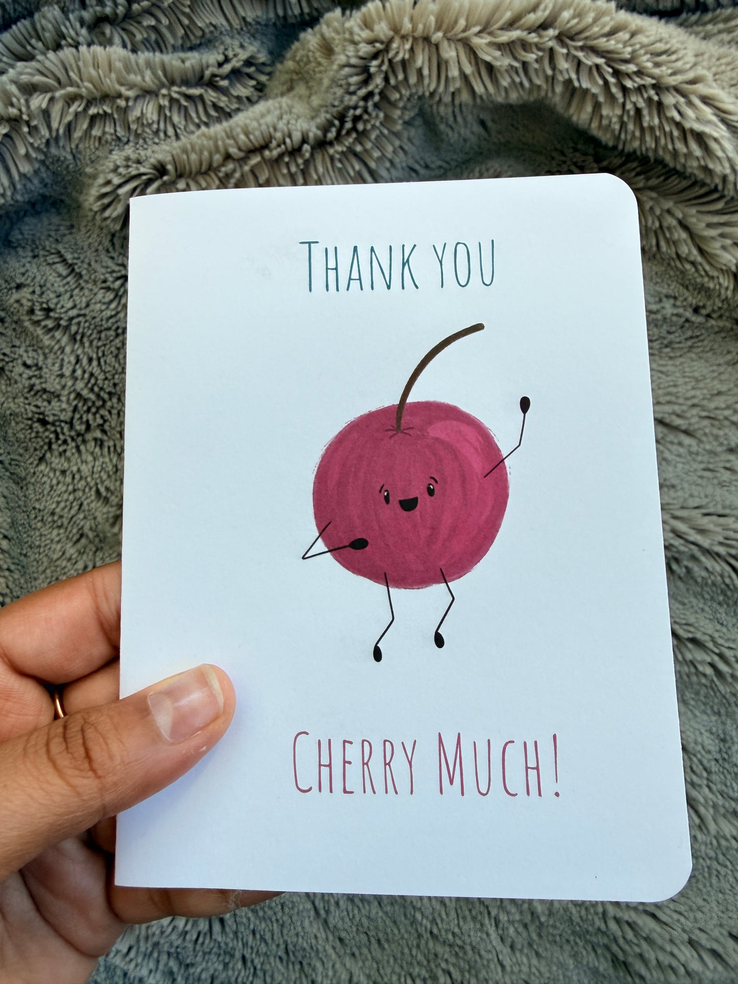 Thank You Cherry Much Card
