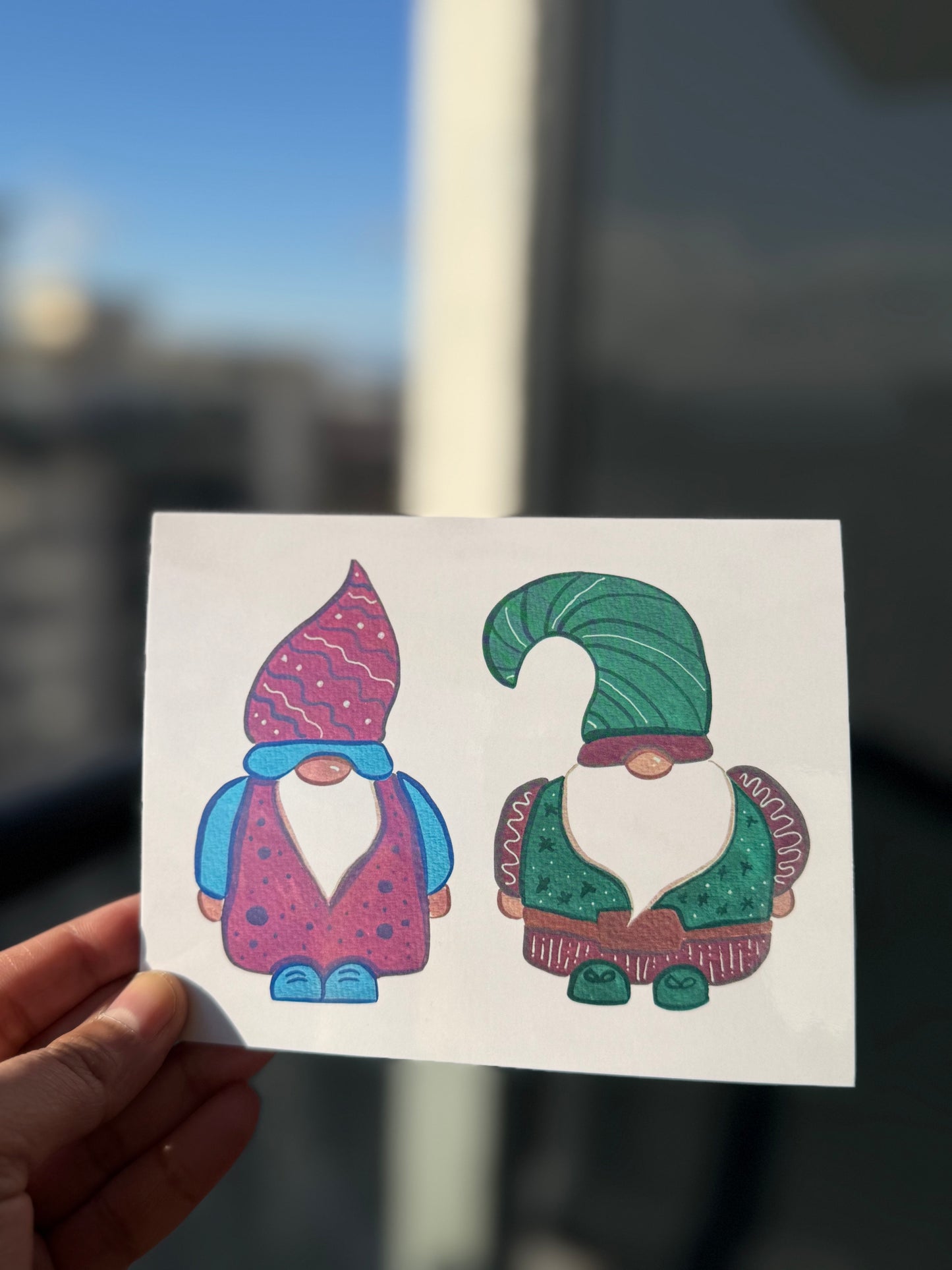 Grumpy Gnomes Holiday Card