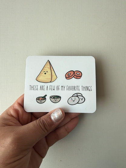 South Indian Food Fridge Magnet