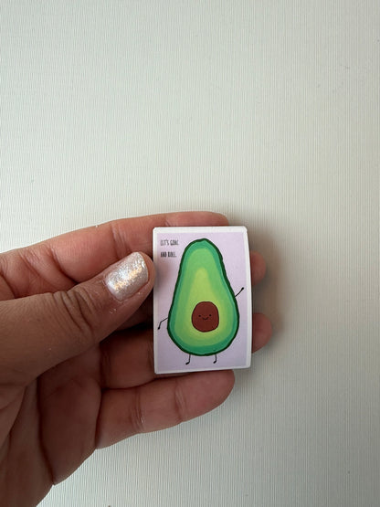 Avocado Fridge Magnet