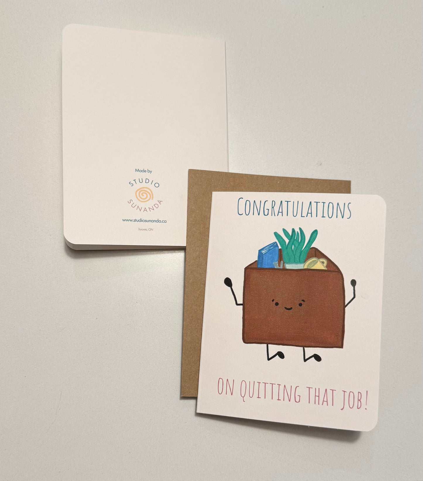 Hooray, You Quit! New Beginnings Card