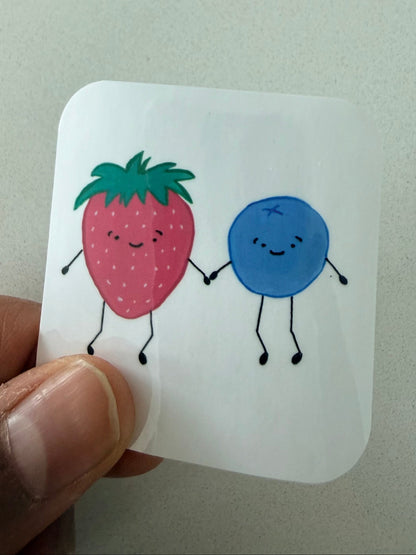 Berry Besties Friendship Sticker