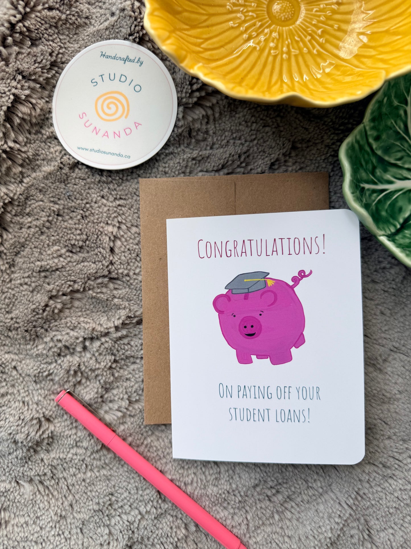 Student Loan Paid Off Congratulations Card