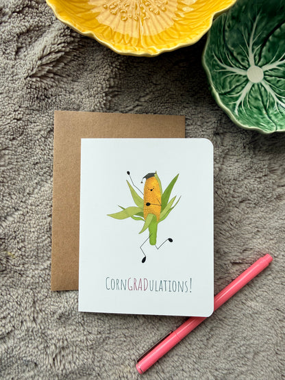 Corn-GRAD-ulations Card