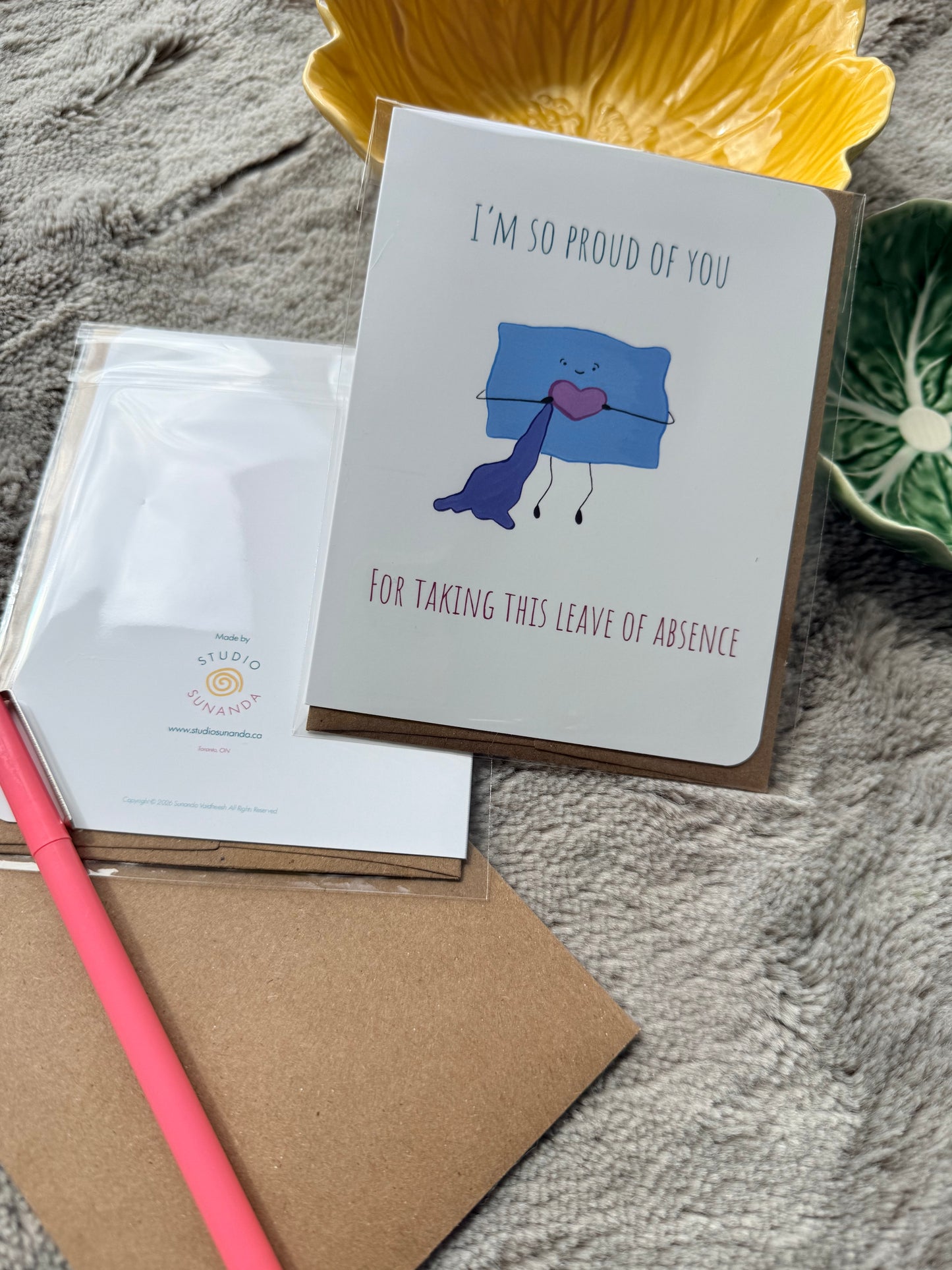 Leave of Absence Support Card