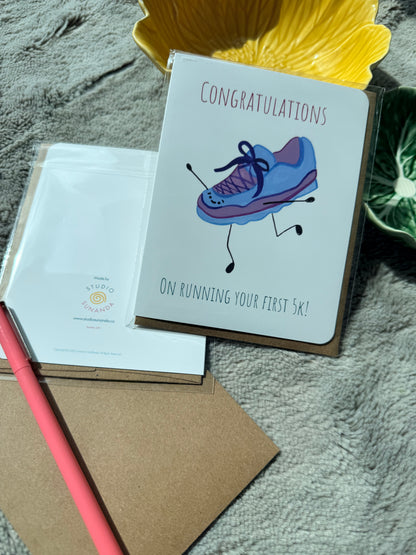 You Did It: A First 5K Card