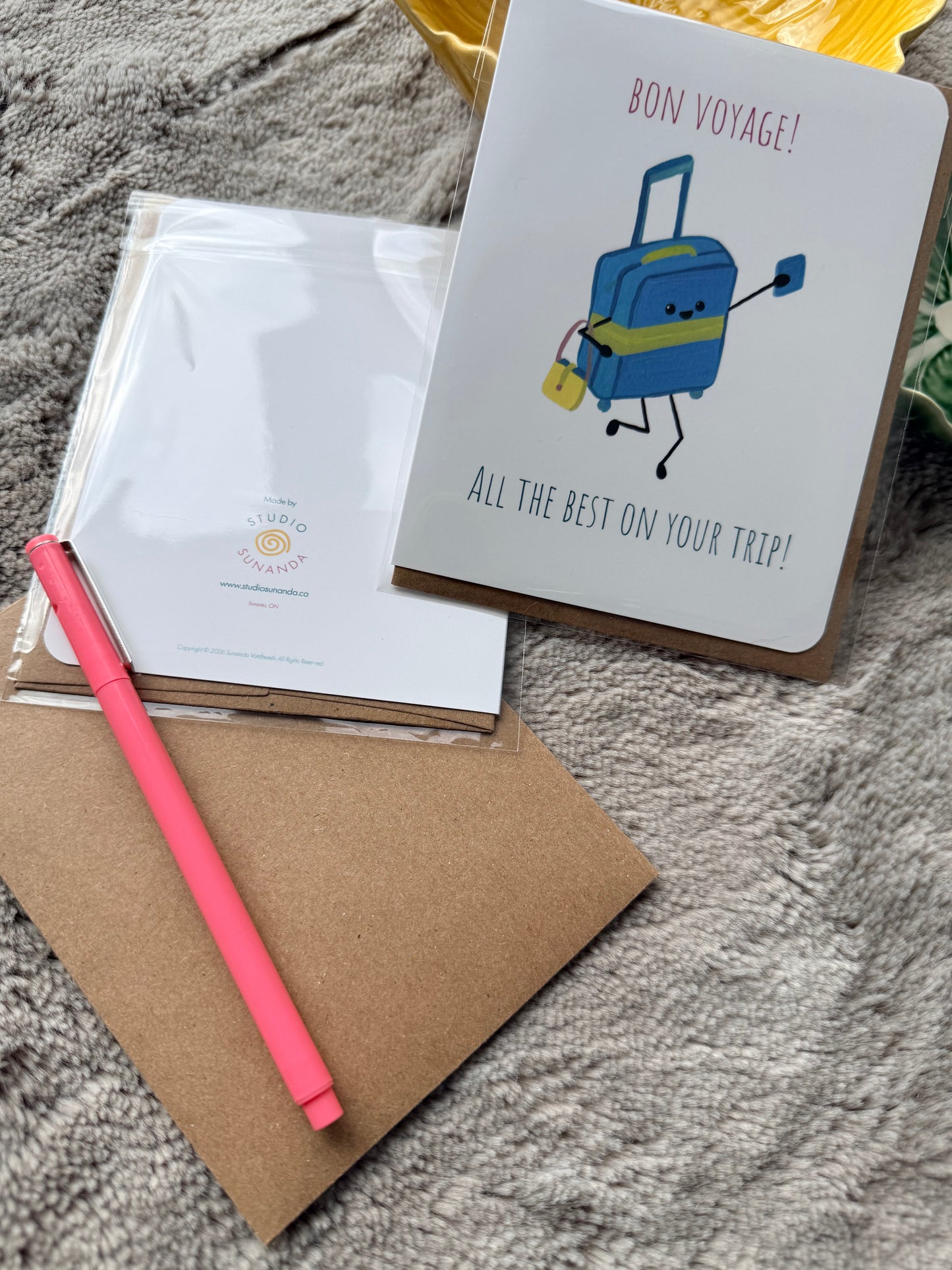 Bon Voyage Card