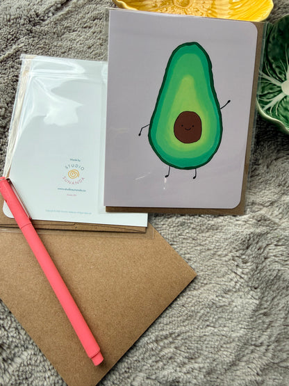 Avocado Just Because Card