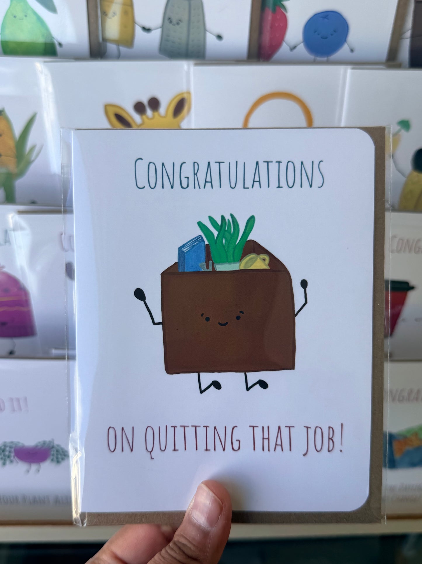 Congratulations You Quit Your Job Card