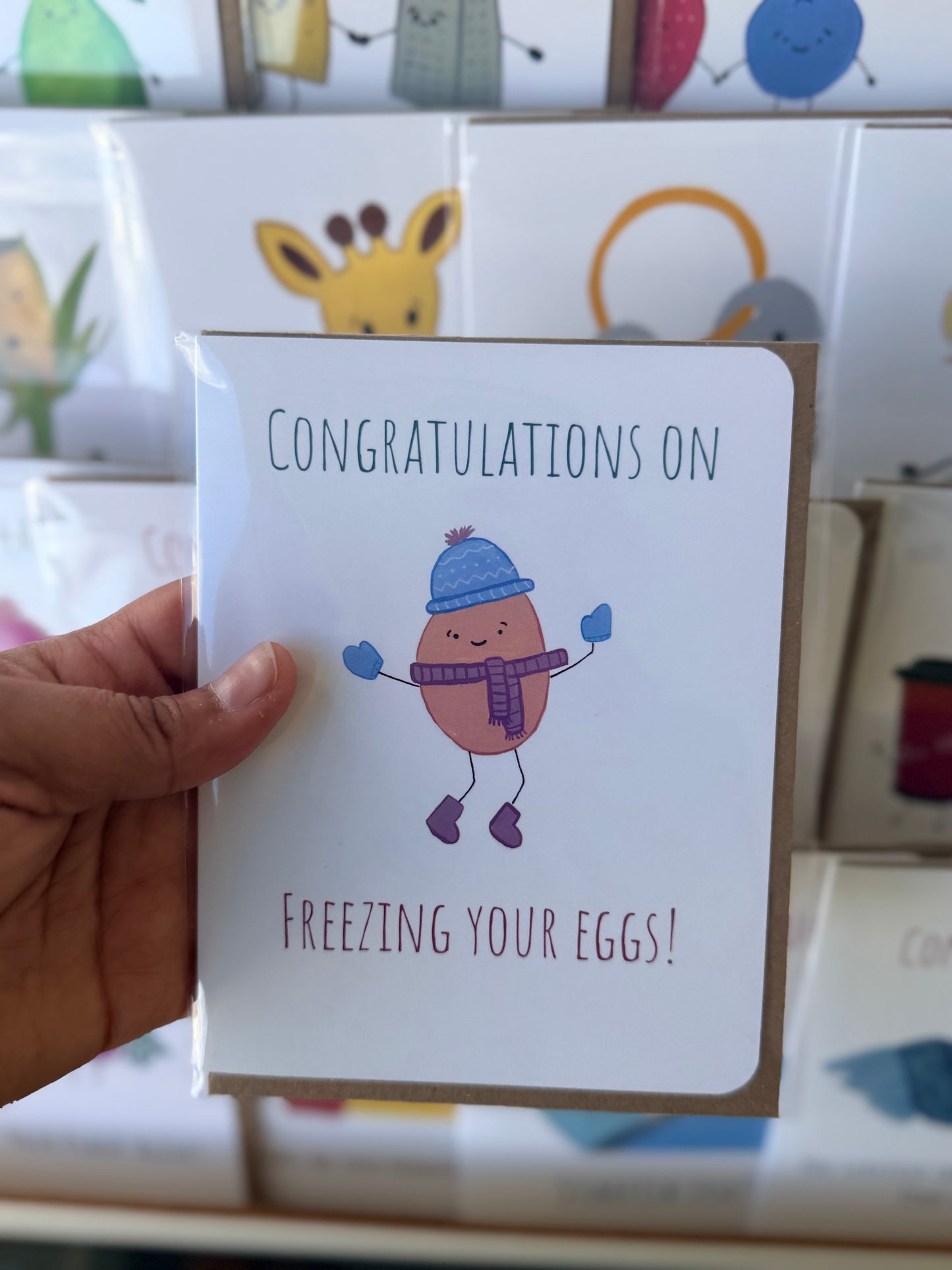 Congratulations on Freezing Your Eggs Card