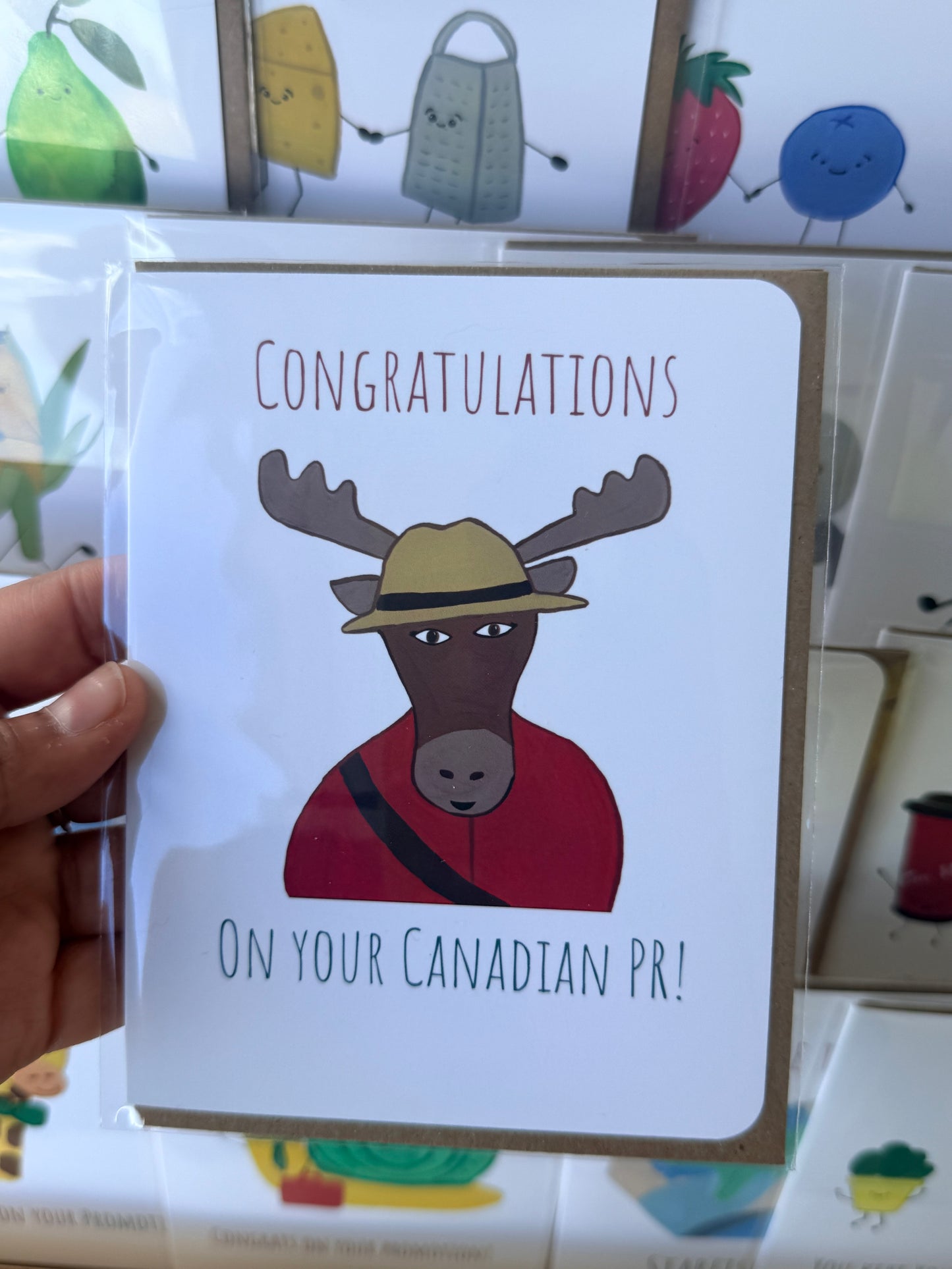 Congratulations, You're a Canadian PR Card