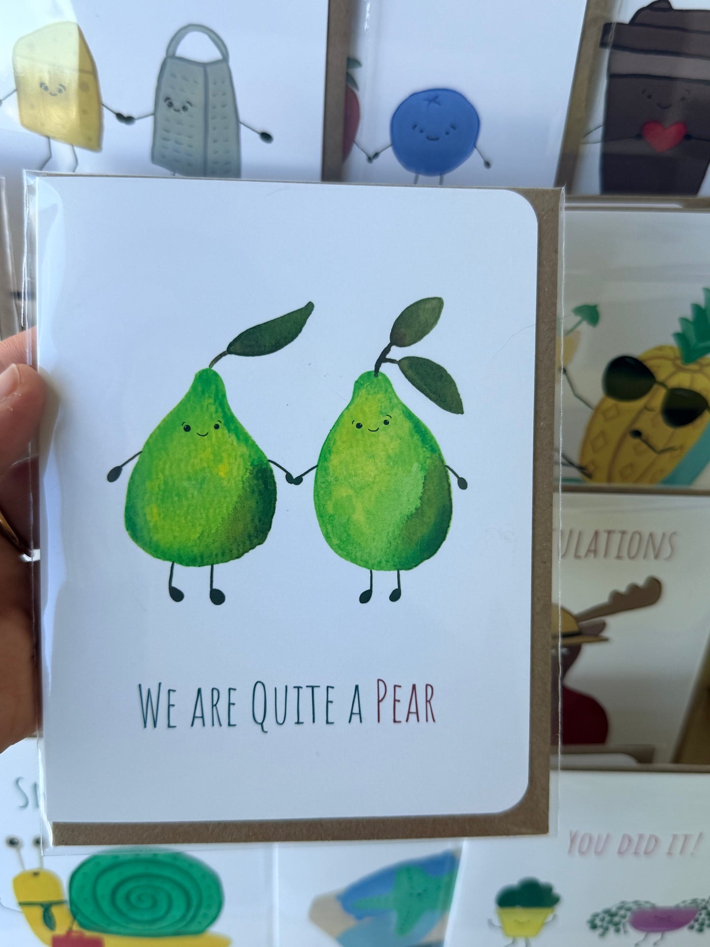We're Quite a Pear Card