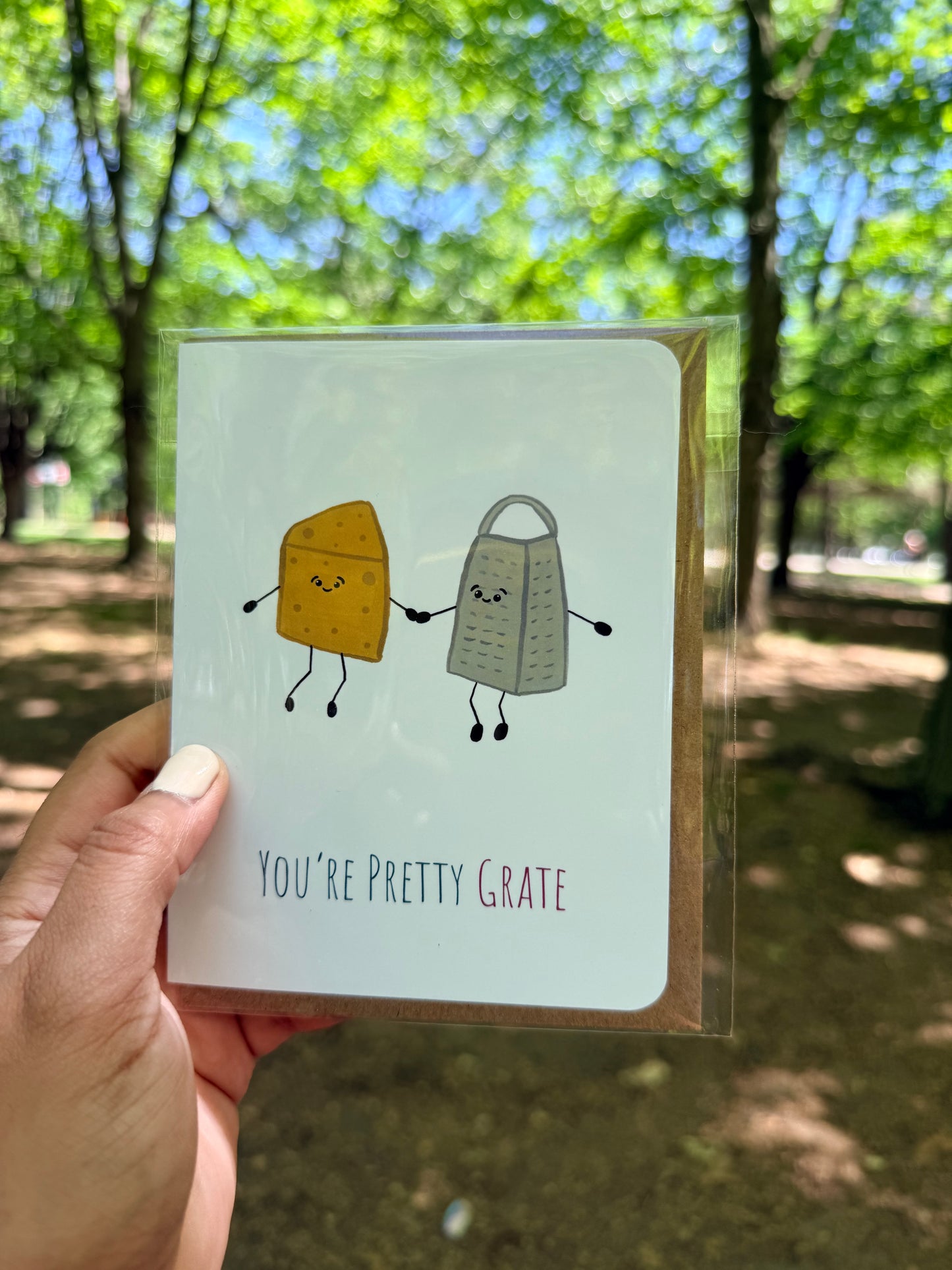 You're Pretty Grate Card